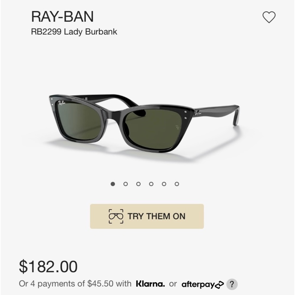 Lady Burbank Rayban Sunglasses